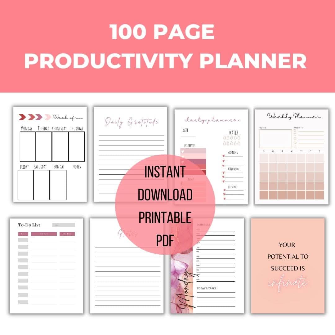 Time Management Digital Planner