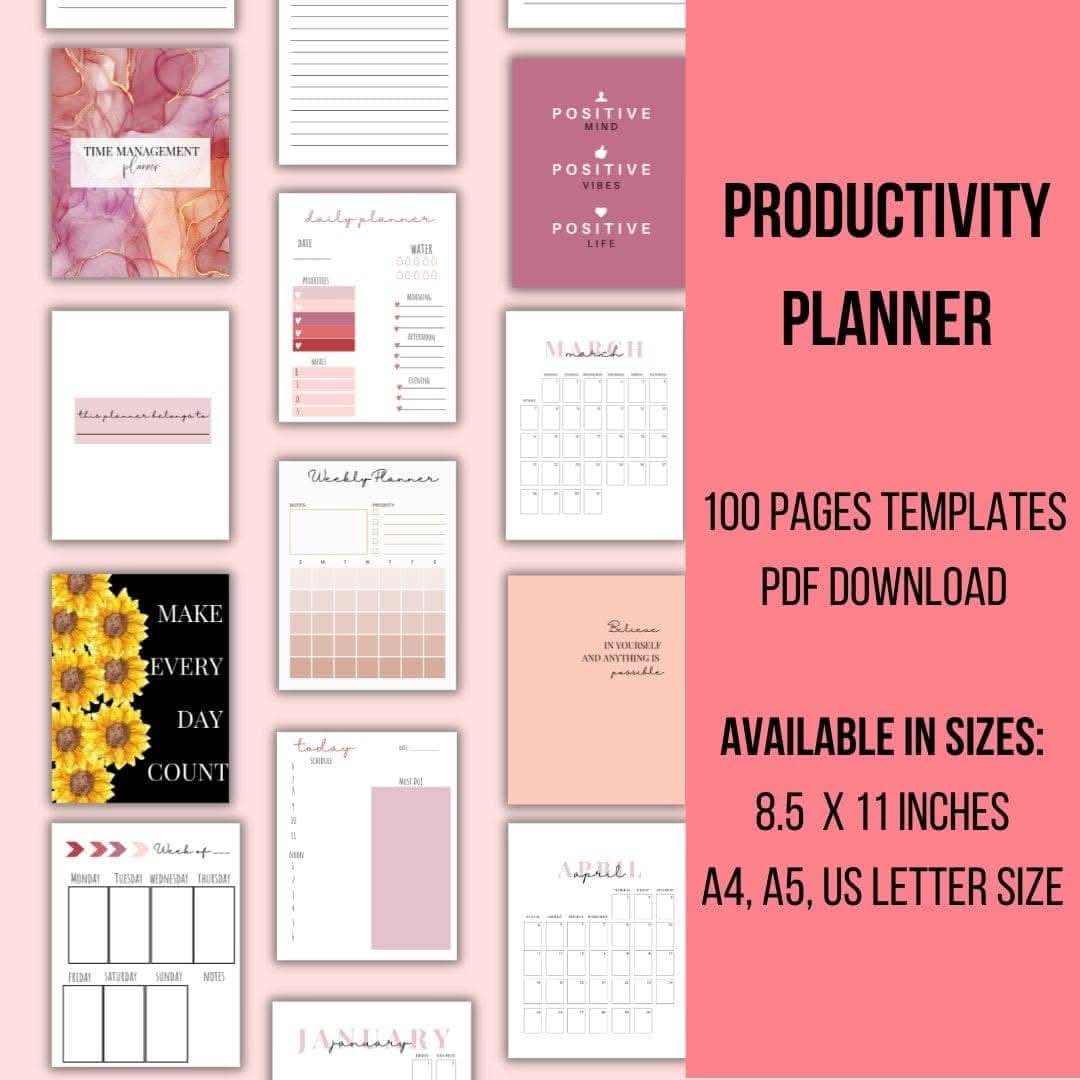 Time Management Digital Planner