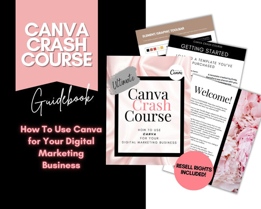 Canva Crash Course- How To Use Canva for Your Digital Marketing Business