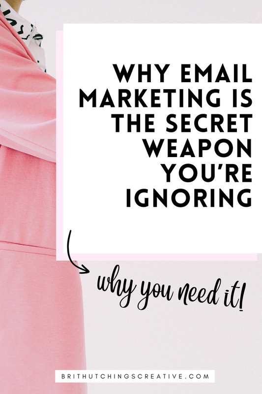 email marketing- brit hutchings creating