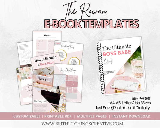The Rowan E-book Templates