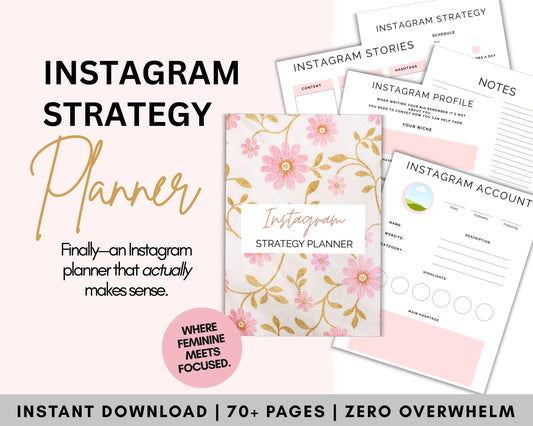 Instagram Strategy Planner