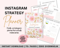 Instagram Strategy Planner: Create, Post, and Grow with Purpose