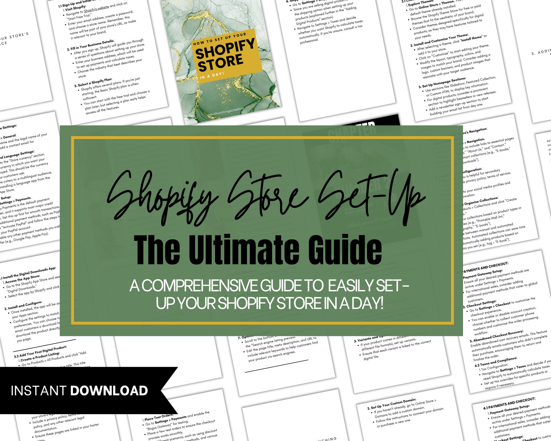 Shopify Store Set-Up Guide: Launch Your Digital Product Store in a Day