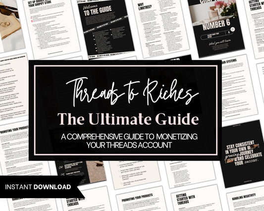Threads to Riches- The Ultimate Guide to Monetizing Threads