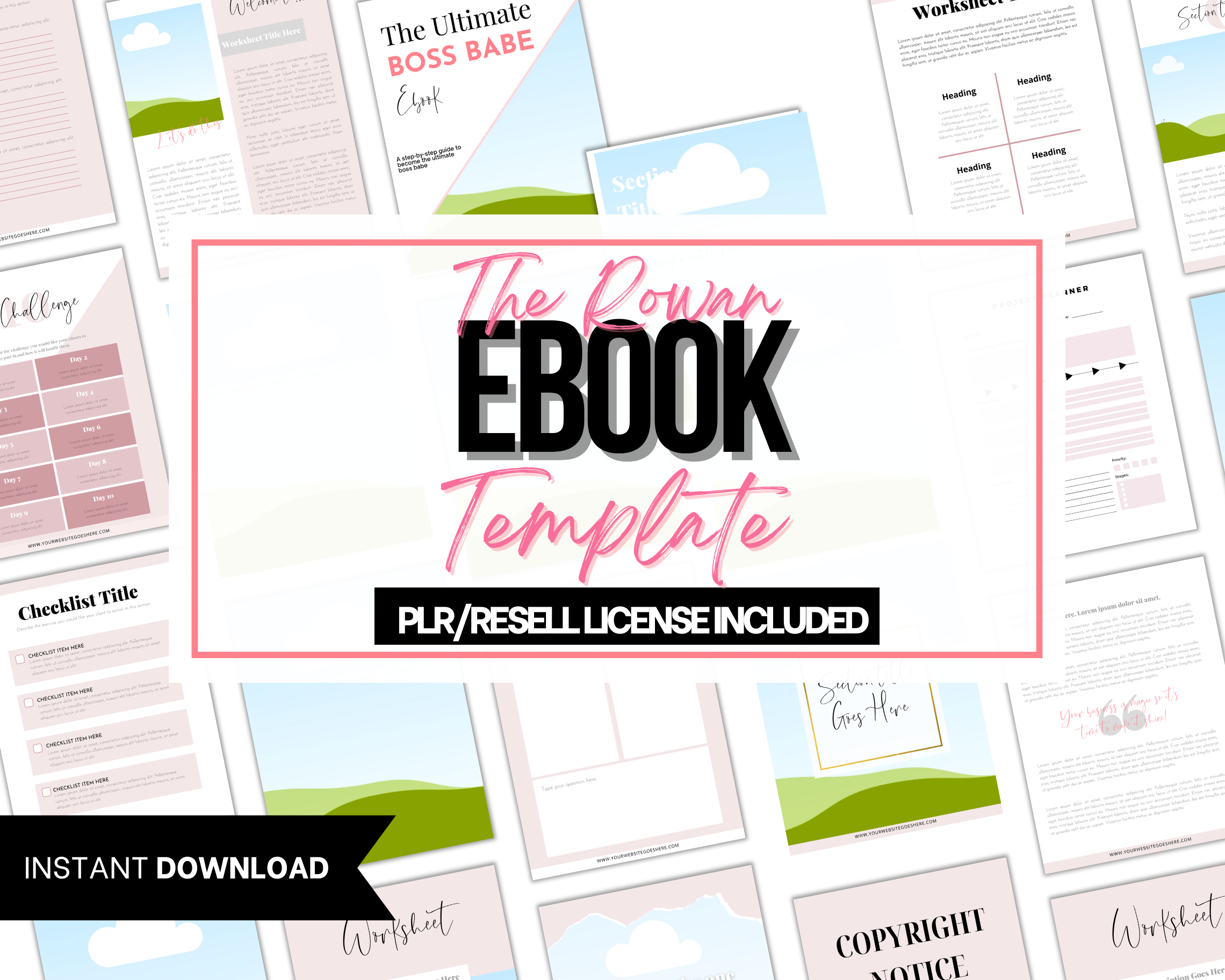The Rowan E-Book Template