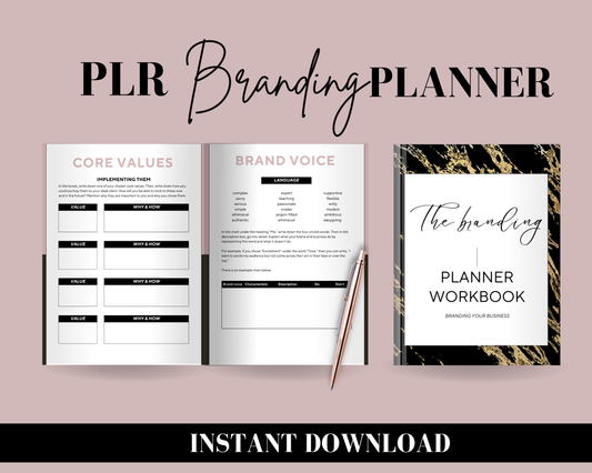 PLR Branding Planner