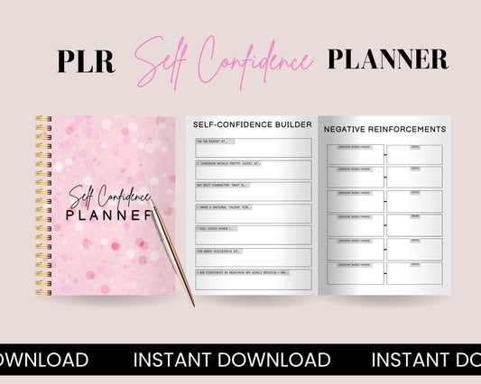 PLR Self Confidence Digital Planner